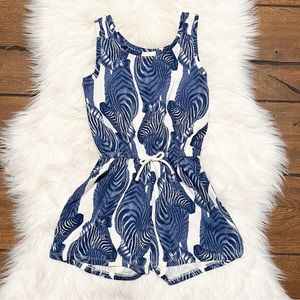 Worn Once GapKids Zebra Romper